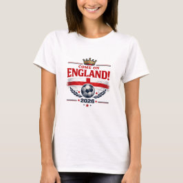 イングランドサッカー応援 2026 Tシャツ
