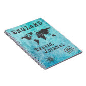 イングランドトラベルジャーナル休暇トリッププランナー ノートブック (右側)