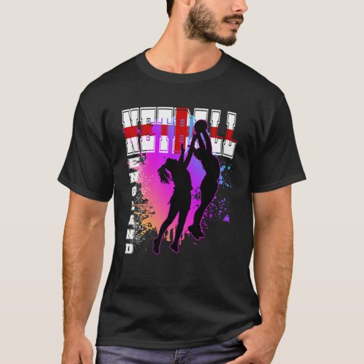 イングランドネットボール Tシャツ (正面)
