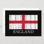 イングランドパーティの招待状 招待状 (正面/裏面)