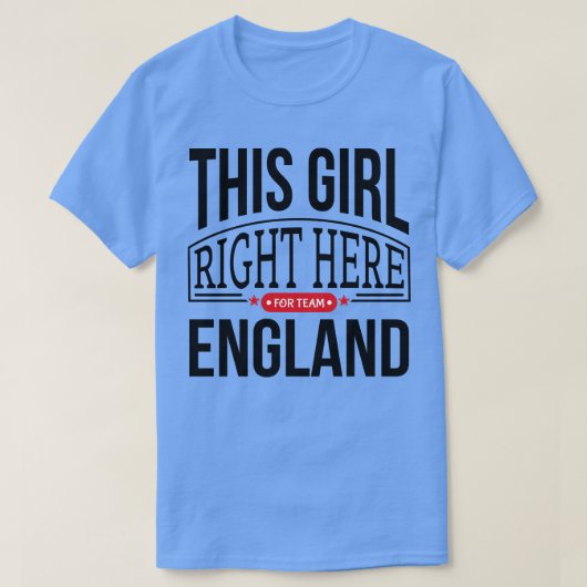 イングランドファンLギフト Tシャツ (デザイン正面)