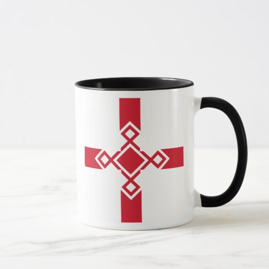 イングランドマグ – Anglo-Saxon Rune Cross マグカップ (右)