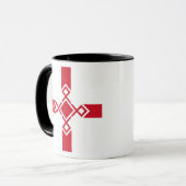 イングランドマグ – Anglo-Saxon Rune Cross マグカップ (正面左)