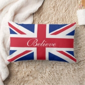 イングランドユニオンジャックフラッグランバー装飾用クッション ランバークッション (ブランケット)