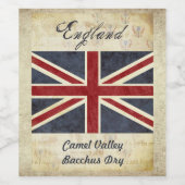 イングランドワインラベル ワインラベル (シングルラベル)
