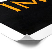 イングランドヴィンテージ旅行ポスター復元 ポスター (角)