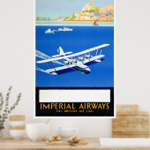 イングランドヴィンテージ旅行ポスター復元 ポスター (キッチン)