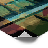 イングランドヴィンテージ旅行ポスター ポスター (角)