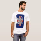 イングランド人であることを誇りに思うTシャツ Tシャツ (正面フル)