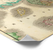 イングランド北部 ポスター (角)