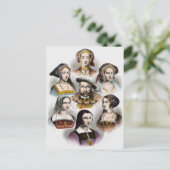 イングランド国王ヘンリー8世 | 6人の妻 ポストカード (スタンド正面)