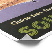 イングランド旅行プリント、フォークストーンイングランド ポスター (角)