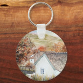 イングランド湖地区バターメア村 キーホルダー (正面)