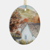 イングランド湖地区バターメア村 セラミックオーナメント (右)