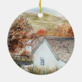 イングランド湖地区バターメア村 セラミックオーナメント (裏面)