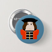 イングランド王エドワード4世 缶バッジ (正面&裏面)