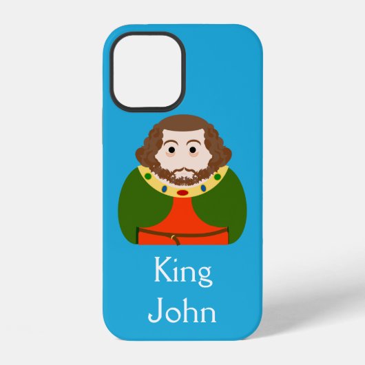 イングランド王ジョン iPhoneケース (裏面)
