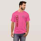 イングランド空手イギリス国旗極真会館道場 Tシャツ (正面フル)