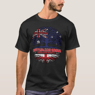 イングランド英語オーストラリアの木の根 Tシャツ