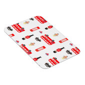 イングランド記号パターン マグネット (右側)