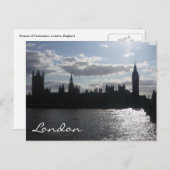 イングランド議会太陽 ポストカード (正面/裏面)