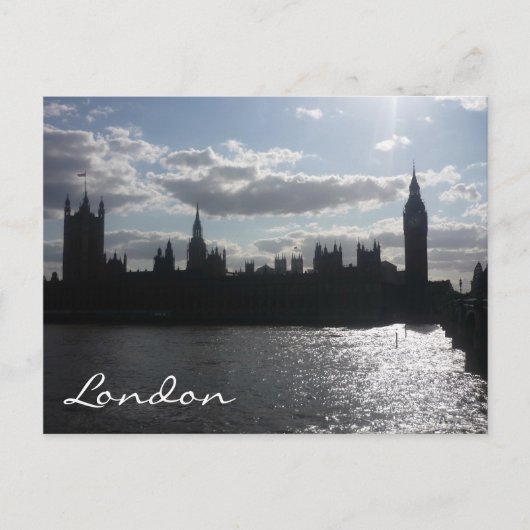 イングランド議会太陽 ポストカード (正面)