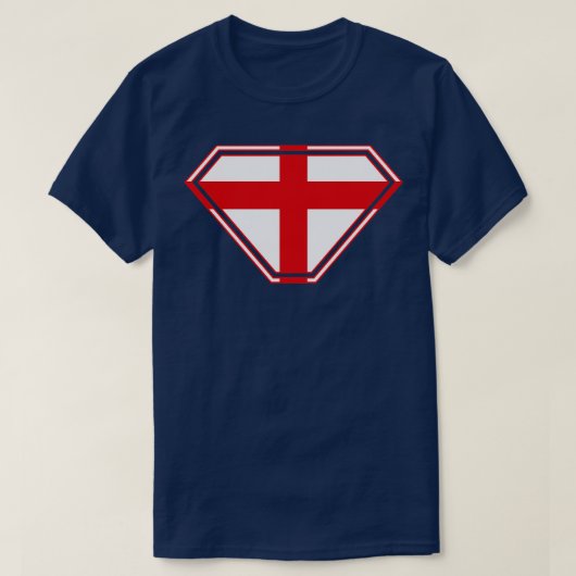 イングランド超力シールド Tシャツ (デザイン正面)