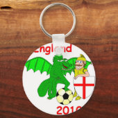 イングランド2010 キーホルダー (正面)