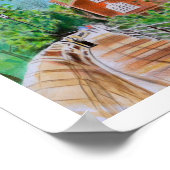 イングランド・アート・チェスター ポスター (角)