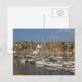 イングランド，ウィットビー，ノースヨークシャー ポストカード (正面/裏面)