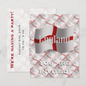 イングランド·ウェーブ旗 招待状 (正面/裏面)