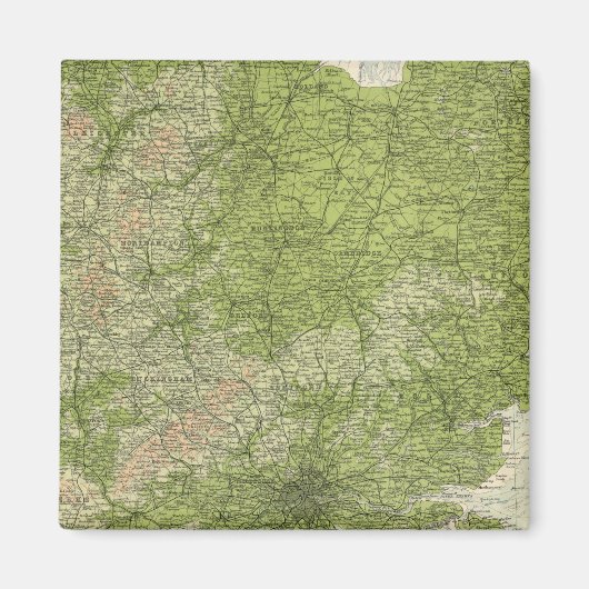 イングランド&ウェールズ マグネット (正面)