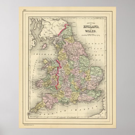 イングランド（ウェールズ） 3 ポスター (正面)