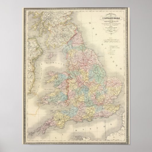 イングランド（ウェールズ） 4 ポスター (正面)