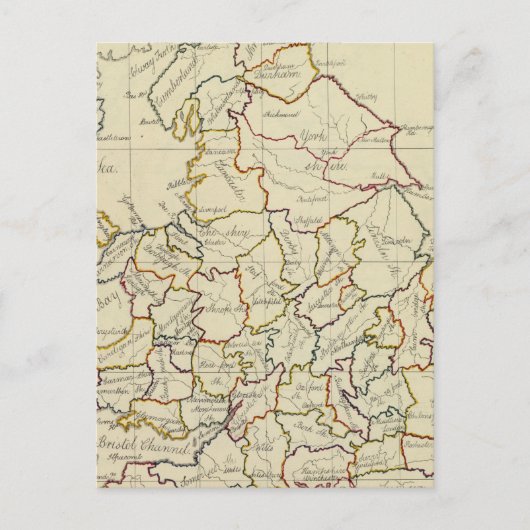 イングランド(ウェールズ) 4 ポストカード (正面)