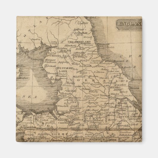 イングランド（ウェールズ） 5 マグネット (正面)