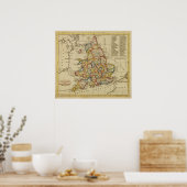 イングランド（ウェールズ） 6 ポスター (キッチン)