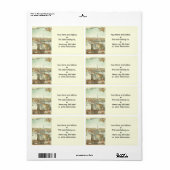 イングランド，オールドロンドン橋 ラベル (フルシート)