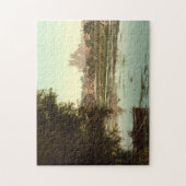 イングランド，カンブリジシャー，エリー大聖堂 ジグソーパズル (縦)