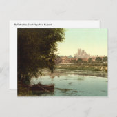 イングランド，カンブリジシャー，エリー大聖堂 ポストカード (正面/裏面)