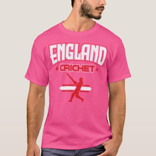 イングランド・クリケット Tシャツ (正面)