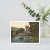 イングランド，クンブリア，レイク・ディストリクト，グラスミア教会 ポストカード (スタンド正面)