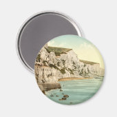 イングランド，ケント，ドーバーの白い崖 マグネット (正面/裏面)