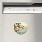 イングランド，ケント，ドーバーの白い崖 マグネット (インサイチュ (食洗機))