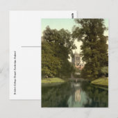 イングランド，ケンブリッジのセント・ジョンズ・カレッジ・チャペル ポストカード (正面/裏面)