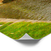 イングランド,コッツウォルズ,ブルトン・オン・ザ・ウォーター ポスター (角)