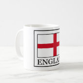 イングランド コーヒーマグカップ (正面左)