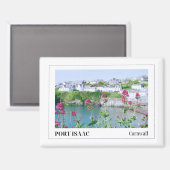 イングランド，コーンウォール州，ポートアイザック マグネット (正面/裏面)