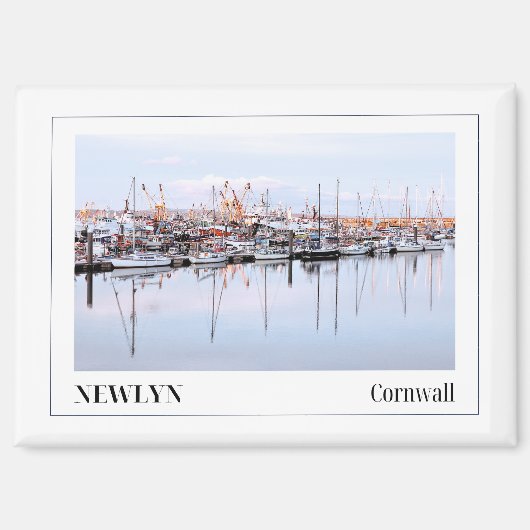 イングランド，コーンウォール，ニューリム マグネット (正面)