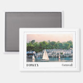 イングランド,コーンウォール,フォウィー マグネット (正面/裏面)